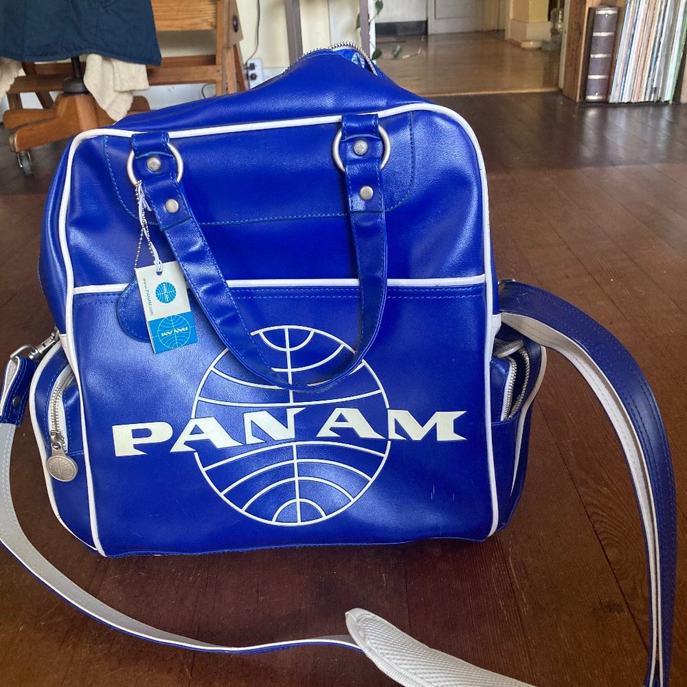 Vintage Collectible PanAm Flight Attendant Bag